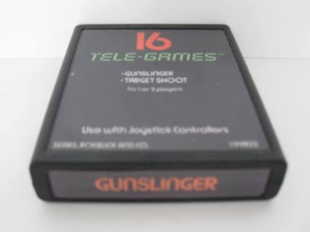 Gunslinger (Red Sears Text Label) - Atari 2600 Game